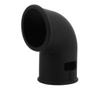 KOMBIUDA Deviatore Sicuro di a Vapore, Silicone per Accessorio Nero Affidabile ad Aria da Cucina per Casa e Friggitrice