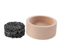 KOMBIUDA Diffusore Passivo in Pietra Vulcanica e Base in Legno Piccolo Diffusore di Roccia Lavica per Aromaterapia per Sauna Ufficio e Camera da Letto per Relax Quotidiano