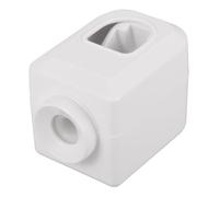 KOMBIUDA Dispenser Dentifricio Da Muro Con Porta Spazzolino Design Pratico Per Bagno Risparmio Di Spazio e Riduzione Degli Sprechi Con Di Dosaggio Preciso e Facile Utilizzo