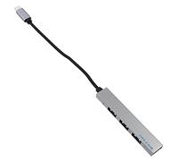 KOMBIUDA Hub Usb 2.0 Portatile Multiporta Splitter Hub Dati Espansione Usb2.0 Compatibile Dispositivi Elettronici Protezione Sovraccarico Trasporto Facile