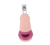 KOMBIUDA Kit Cura Delle Unghie Dei Ragazzo Ragazza Set Manicure Tagliaunghie Rosa Pinzette Forbici Acciaio Inossidabile Plastica Sicuro Ragazzo Ragazza