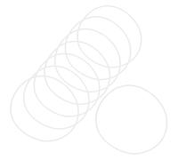 KOMBIUDA Kit di Riparazione Occhiali 10 Pezzi Guarnizioni Anti-Crepa e Anelli Ammortizzanti Set di Installazione per Lenti senza Montatura Accessori per Lavorazione e Uso Personale