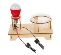 KOMBIUDA Kit Esperimenti Scienza Fisica con Circuito Elettrico Salamoia Educativo DIY per Progetti Scolastici Sviluppo Abilità Pratiche e Apprendimento Interattivo della Conduzione