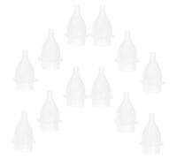 KOMBIUDA Kit Per La Pulizia Dei Neonati Con 12 Punte in Silicone Controllato Genitori Per Un Utilizzo Sicuro