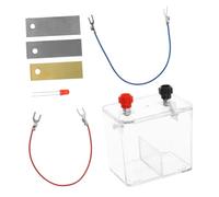KOMBIUDA Kit Sperimentale Batteria Frutta con Lastre Rame Ferro e Strumento Didattico per Esperimenti Scientifici e Ricerca per Studenti e Ricercatori