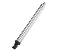 KOMBIUDA Manico in Acciaio Inox per Scopino Wc Ricambio Manico Inferiore Filettato Accessorio Resistente e Facile da Installare per Pulizia del Water Compatibile con Vari Modelli di