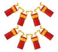 KOMBIUDA Manicotto Porta-vite in Plastica Resistente 8 Pezzi, Morsetto per Punte da Trapano e Pinza Porta-viti Manuale per Lavorazione del Legno e Fai da Te