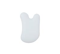 KOMBIUDA Maschera Per Viso Ceramica Per Massaggio Antirughe Piastra Tradizionale Per Gua Sha Con Oli Essenziali Per Studio Estetico Bianco