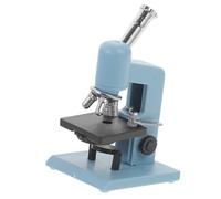 KOMBIUDA Microscopio Miniatura Design Realistico Decorazione Micro-paesaggio Casa Mini Simulazione Fai Da Te Ornamento Tavolo Accessori Giocattolo
