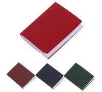 KOMBIUDA Miniature Libri Scala 1:12 Casalinghi Piccoli Quaderni Vuoti Decorazione Casa Bambole Libreria Studio Giocattoli Educativi