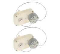 KOMBIUDA Motore Cc Silenzioso per Carica Orologi Riduttore di Precisione, Mini Motoriduttore per Scatola Porta Orologi, 2 Pezzi per Supporto Espositivo e Rotatore Automatico