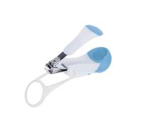 KOMBIUDA Nail Clipper Safe Forbici Per Unghie Per Ragazzo Ragazza Con Lente Magnificante Strumento Di Sicura Per Ragazzo Ragazza Blu