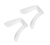 KOMBIUDA Naselli per Occhiali in Silicone Morbido 2 Pezzi, Cuscinetti Antiscivolo per Ponte Nasale, Compatibili Occhiali da Vista da Sole, Fissaggio Sicuro e Confortevole per Uso