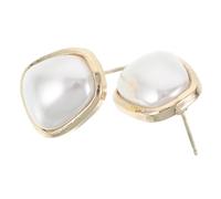 KOMBIUDA Orecchini Geometrici Perle Finte Gioielli da Sposa Moderni per Donne Orecchini Semplici per Valorizzare Qualsiasi Outfit dal Lavoro al Casual