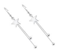 KOMBIUDA Orecchini Stella da Donna Pendenti Cinque Punte Orecchini Stella Accessori per Orecchie