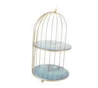 KOMBIUDA Organizzatore Per Cosmetici Supporto Per Trucchi in Espositore Per Dessert Decorativo Gabbia Per Uccelli