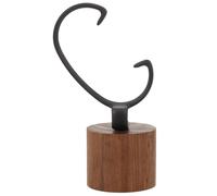 KOMBIUDA Orologi in Legno Massello Supporto con Base in Espositore Stabile e Antigraffio Dettagliato Design Staccabile per e Trasporto Facile