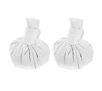 KOMBIUDA Palline per Massaggio Aromaterapico Thailandese 2 Pezzi, Strumenti Portatili per Moxibustione e Rilassamento Muscolare Erbe Naturali, per Spa, Casa e Ufficio