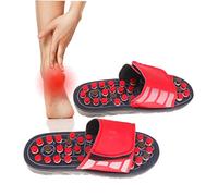 KOMBIUDA Pantofole da Massaggio per Piedi Punti di Agopressione Sandali Massaggianti Scarpe per Massaggi ai Piedi Pantofole per Massaggi alla Salute