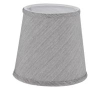 KOMBIUDA Paralume in Tessuto Grigio per Plafoniera e Lampada da Parete Supporto Metallico Resistente Protezione da Insetti Accessorio Lampada Soffitto e Parete