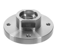 KOMBIUDA Piastra Frontale Mandrino Tornio Tornio Legno Filettatura Superficie Piana per Installazione Stabile Mandrino per Utensili