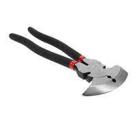 KOMBIUDA Pinza per Recinzioni in Filo Spinato 27 CM Funzione Tronchese e Estrattore di Chiodi Strumento Resistente per Lavori Impegnativi e Fai da Te Adatta per Taglio e Rimozione