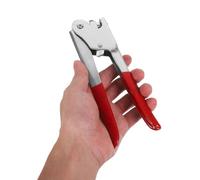 KOMBIUDA Pinza per Sigillatura di Piombo Testa Piatta Utensile Portatile Antimanomissione per Sigilli di Contatori Elettrici e Idrici Design Ergonomico Antiscivolo per Applicazione in