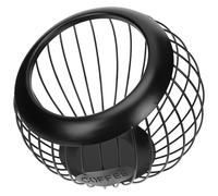 KOMBIUDA Porta Frutta in Ferro Battuto Nero Supporto Multifunzionale per Snack e Frutta Secca Resistente all Umidità Design Europeo Elegante per Casa Ufficio e Picnic