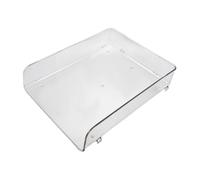 KOMBIUDA Portaoggetti Frigorifero Impilabile Trasparente Divisore per Conservazione Alimenti Freschi Organizer per Carne e Facile da e Mantenere