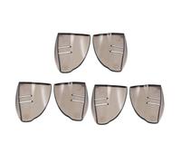 KOMBIUDA Protezioni Laterali per Occhiali 3 Paia Tpu Trasparente Flessibile Compatibili Occhiali Protettivi Sole Facili da Installare Protezione Sicurezza Occhi