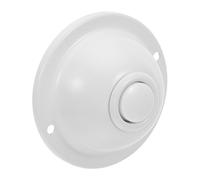 KOMBIUDA Pulsante Campanello Cablato in Metallo Resistente Illuminazione LED Gialla Interruttore per Campanello a Parete Compatto per Uso Residenziale e Commerciale Accessorio Ferramenta