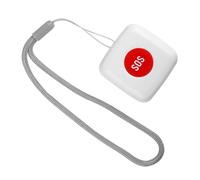 KOMBIUDA Pulsante Sos Wireless per Emergenze Allerta Immediata per Anziani e Pazienti Compatibile con Gateway Ospedale e Strutture Assistenziali