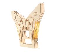 KOMBIUDA Puzzle 3d in Legno Da 4 Pezzi Kit Di Assemblaggio Di Pinze Fai-per-te Meccanico Di Artigianato in Legno Rompicapo Stelo Per Bambini Adulti E Adolescenti