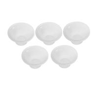 KOMBIUDA Raccolta Espettorato Per Ospedale e Camera Da Riposo, Per Urina in Plastica Bianca, Set Da 5 Pezzi Per Utilizzo Domestico e Sanitario