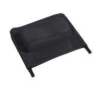 KOMBIUDA Rialzo Poggiatesta Sedia Rotelle Ergonomico in Acciaio e Rete Removibile Per Supporto Elevato e Comfort Anziani Accessorio Guida Carrozzina Invalidi