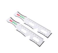 KOMBIUDA Righello Misurazione Distanza Pupillare Strumento Ottico Professionale 2 Pezzi Plastica Accessorio Per Lenti Allineamento Preciso Portatile Per Optometristi