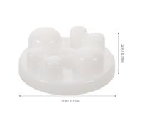 KOMBIUDA rullo massaggiante strumento per massaggio ai piedi massaggiatore per tutto il corpo massaggiatore per pediluvio White