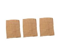 KOMBIUDA Sacchi Intrecciati in Stile Antico Confezione Da 3 Grandi Per Patate Riso Stoccaggio Più Versatile Giardinaggio