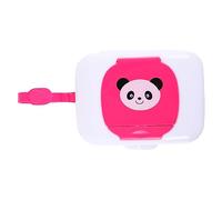 KOMBIUDA Scatola Da 1 Pz Scatola Di Fazzoletti Bagnati Cubo Bagnato Neonato Coperchio Pulire Più Caldo Distributore Di Salviette Per Il Bagno Coperta Porta Salviette Culla Rosa Plastica Pp