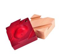 KOMBIUDA Scatola Di Puzzle Di Legno Brian Serratura Palla Puzzle Lu Ban Lucchetto Ming Intellettuale Per Casa Fai Da Te
