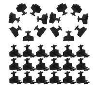 KOMBIUDA Set 50 Connettori Angolari per Scaffalature Metalliche, Staffe Resistenti per Ripiani, Supporto Carichi Pesanti per Organizzazione Ufficio, Cucina e Garage