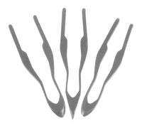KOMBIUDA Set di 3 Punte per pirografia per bruciatore a Legno, Riscaldamento rapido, Punte per Lettere, per Principianti e Professionisti, per progetti di bruciatura del Legno