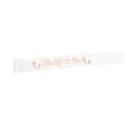 KOMBIUDA Shower Sash Daddy to Be Decorazione Elegante Per Festa Per Futuri Papà Sash Per Celebrare Arrivo Del Bebè