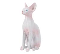 KOMBIUDA Simulazione Gatto Giocattolo Vivid Animale Imitazione Plastica Robusta Decorazione Tavolo Casa Ufficio Auto