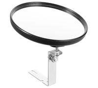 KOMBIUDA Specchio Convesso Prevenzione Incidenti in Plastico e Metallo Traffic Mirror Montaggio a per Controllo Angoli Ciechi per Sicurezza Indoor e Vialetto