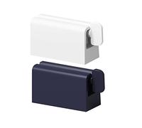 KOMBIUDA Spremitubetti Manuale Dispenser Dentifricio Morsetto Da Bagno in Materiale Abs Base in Silicone Piccolo E Pratico Per Uso Domestico