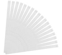 KOMBIUDA Strisce Adesive per Rilegare Libri 30 Pezzi in Plastico Retro a Rete 12mm per Legare Contratti e Documenti Applicazione Rapida e Risparmio