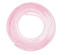 KOMBIUDA Striscia Paraspifferi Adesiva per Porta Bianco Isolante Acustico e Antivento per Finestre e Porte Facile da Installare e Sigillante per Soglia e Porta