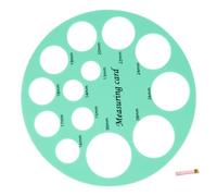 KOMBIUDA Strumento Di Misurazione Nipple Silicone Per Flange Righello Portatile e Flessibile Per Misurare Dei Precisione Assoluta e Facile Lettura Utile Per Scegliere Giusto Succhiotto