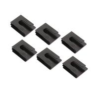 KOMBIUDA Supporto per Microfono in Metallo 6 Pezzi Gancio per Auto Clip Portatile per Microfono Radio Accessorio Versatile per Auto Casa e Ufficio